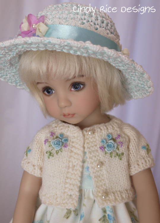 blue roses for a sweet li'l lady 40