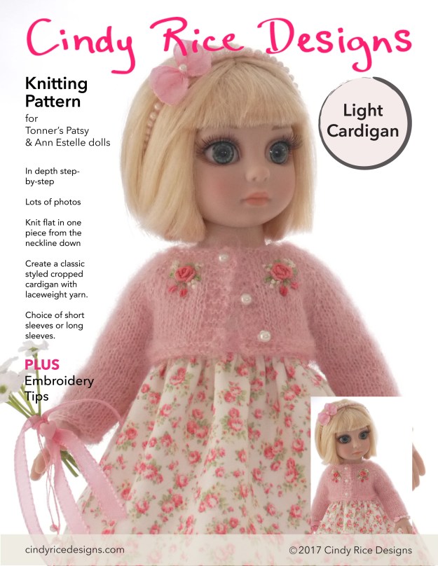 Patsy light cardigan pattern p1